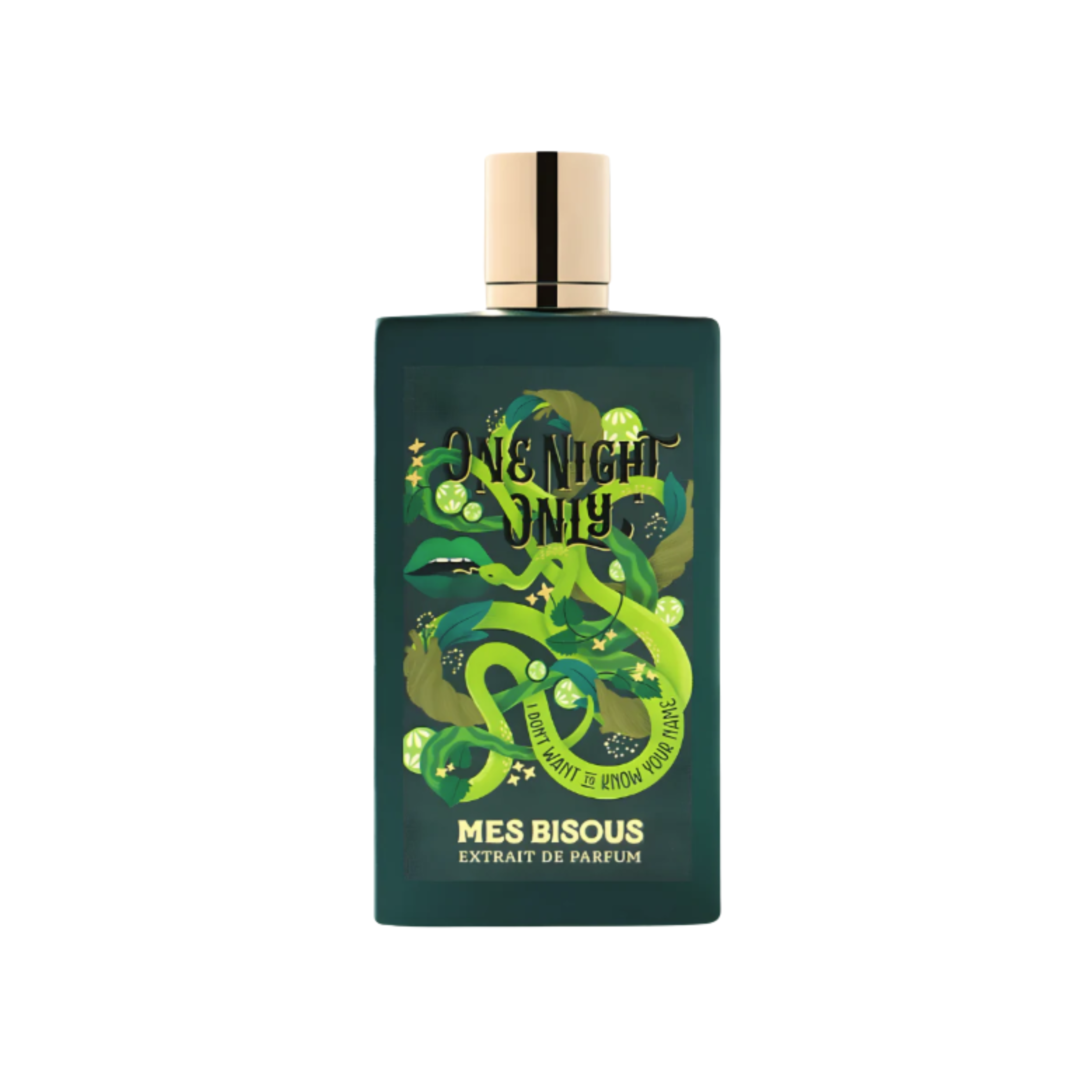 Mes Bisous One Night Only 100ml Extrait de Parfum bottle - woody iris leather fragrance