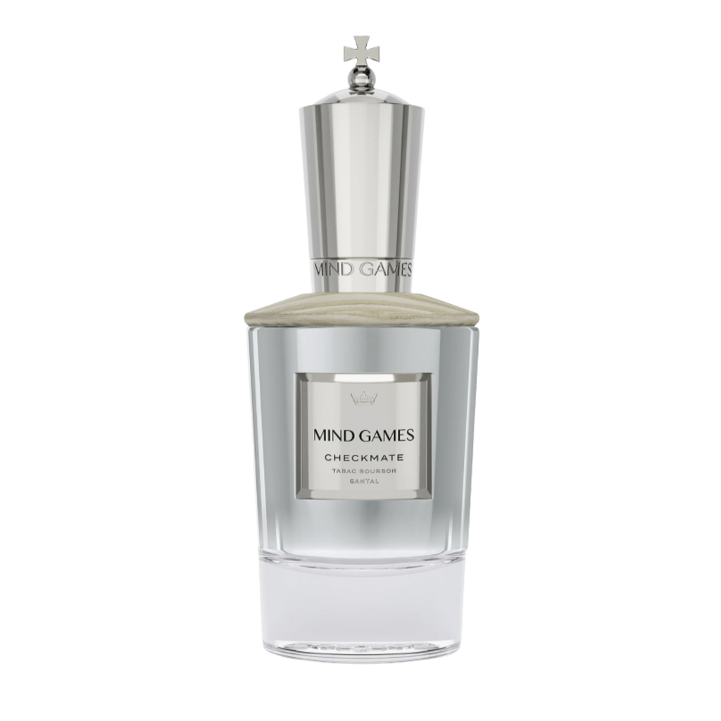 Mind Games Checkmate 100ml Extrait de Parfum bottle - chypre floral tobacco fragrance
