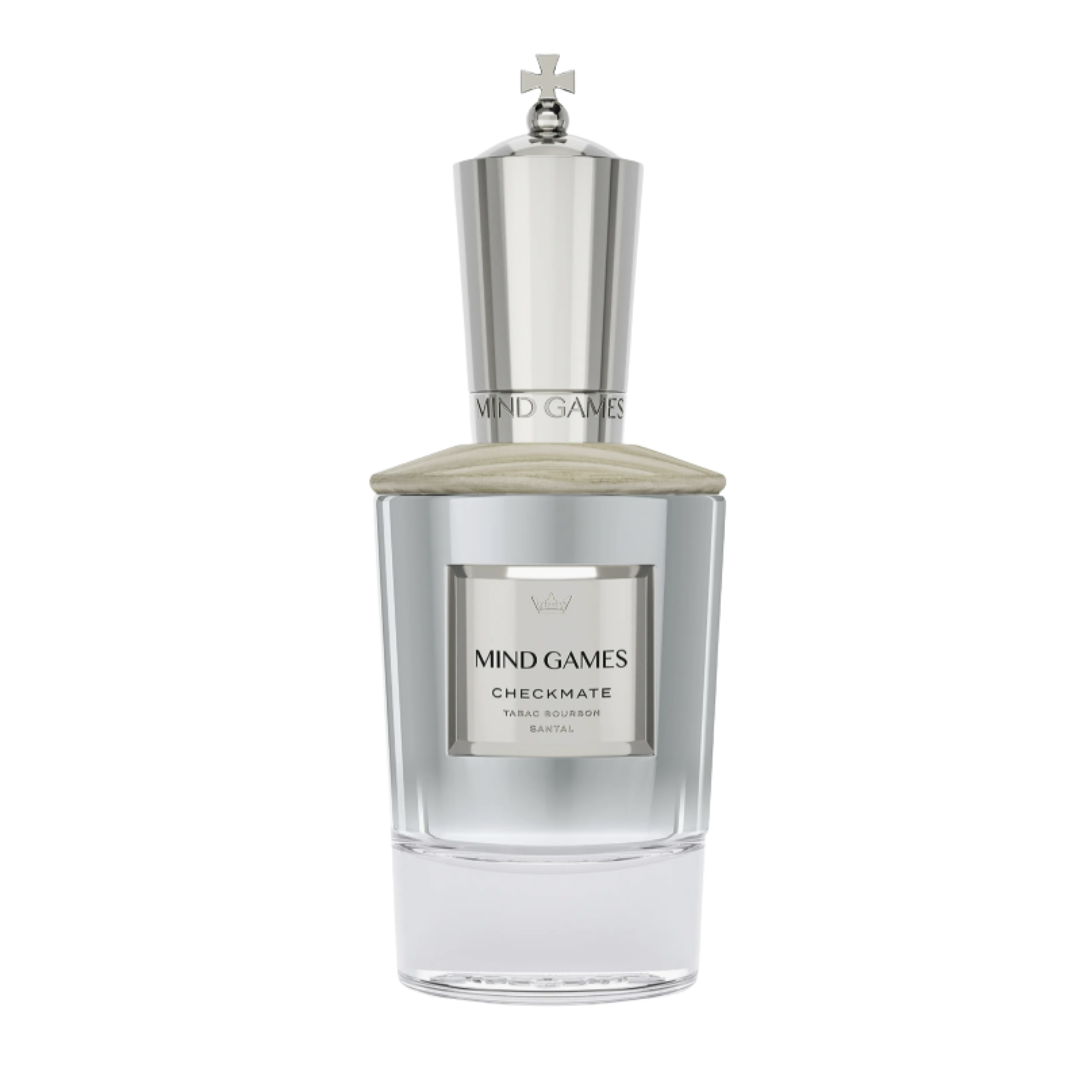 Mind Games Checkmate 100ml Extrait de Parfum bottle - chypre floral tobacco fragrance